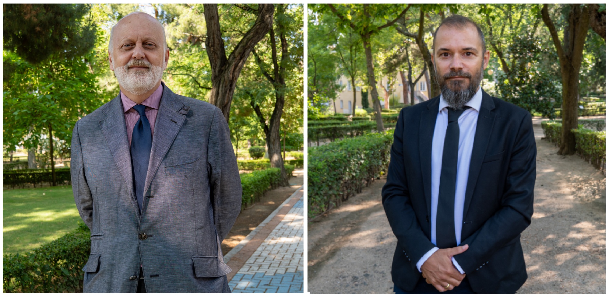 Manuel Cuenca Estrella, nuevo subdirector de Evaluación y Fomento de la Investigación del ISCIII, y Ramón Sánchez Gálvez, nuevo secretario general.