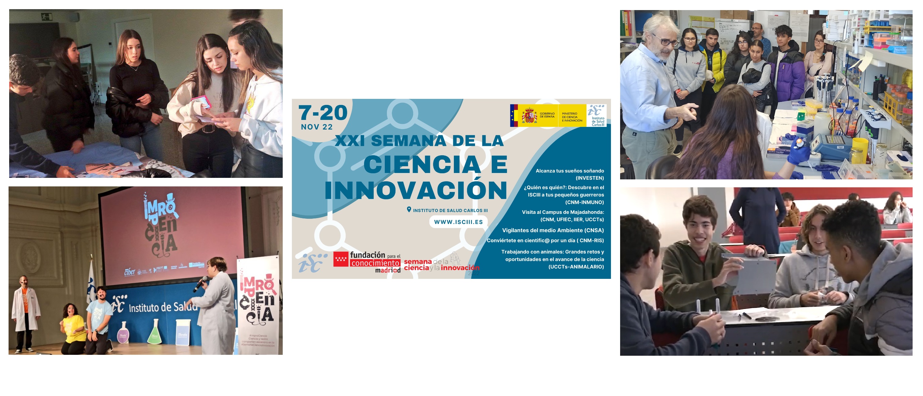 Así ha sido la Semana de la Ciencia y la Innovación en el ISCIII ...