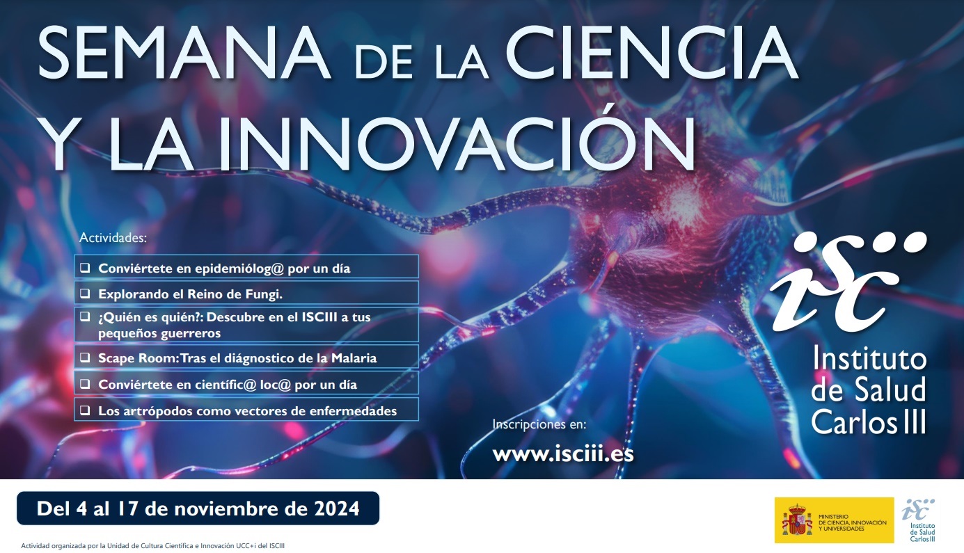 Semana de la Ciencia y la Innovación 2024 en el ISCIII - ISCIII Portal Web